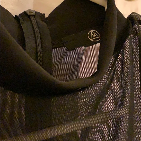 Mesh misguided dress black - Picture 2 of 3
